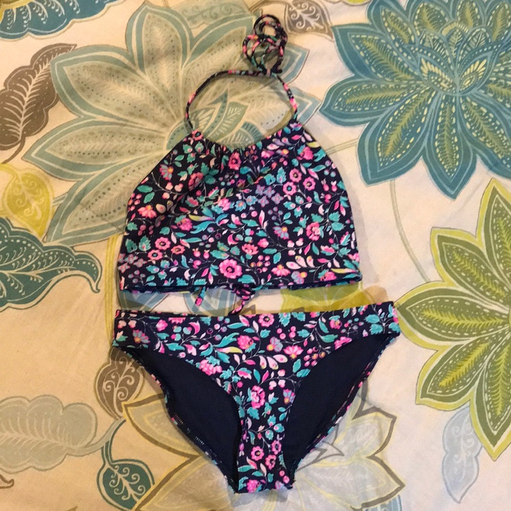 American Eagle Aerie high neck bikini